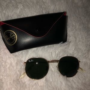 Black and Gold Sunglasses